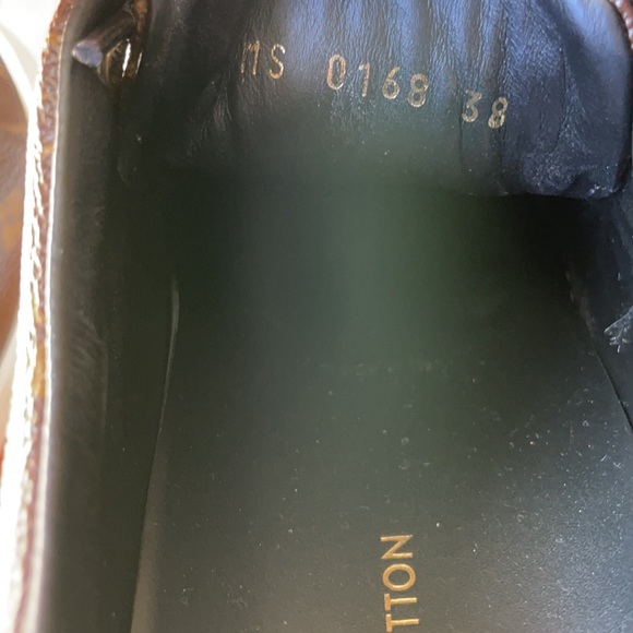 Louis Vuitton Frontrow Logo Sneakers Size 38 - Picture 10 of 16